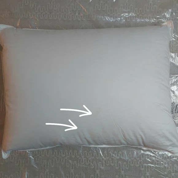 Quince Standard White Duck Down Premium Pillow (Medium)(P26)